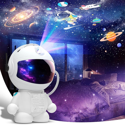 Proyector Astronauta Lumé — Galaxia de Estrellas para tu Cuarto