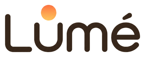 Logotipo de Lumé (fondo transparente)