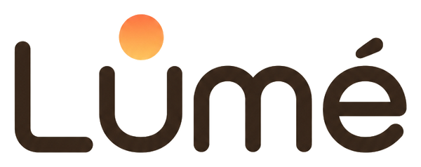 Logotipo de Lumé (fondo transparente)